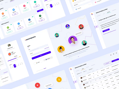 Boomboard Dashboard aftereffects animation dashboard dashboard design dashboard template dashboard ui interaction design micro interaction microinteraction prototype ui animation uxui