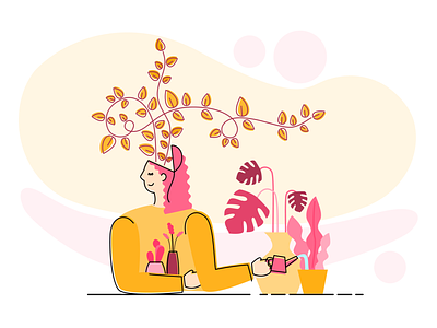Mindfulness Illustration Concept