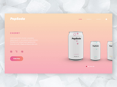Popsoda - Smart Animate on Figma aftereffects animation colors creative creative agency design figma motion graphics prototyping smartanimate uidesign ux design vector