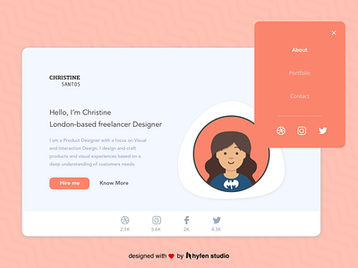 Designer Portfolio Web Design