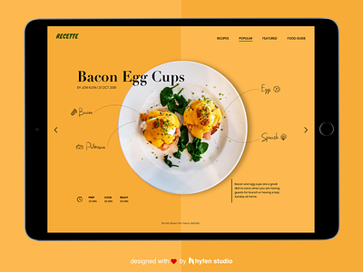 Recipe Website Concept