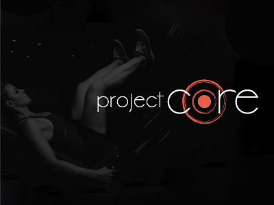 Project Core | Logo & Brand Identity apparel brand identity fitness logo design postcard