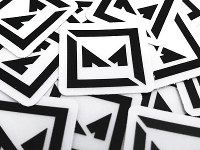 Stickers | M design m monogram sticker sticker mule