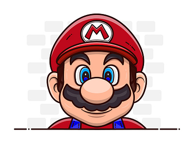 Super Mario Series | Mario character design fun game illustration mario nintendo super mario vector