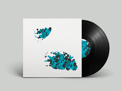 RNDM 009 artwork code cover design creative coding design electronic music generative generative art graphic design illustration javascript minimal minimalistic music vinyl