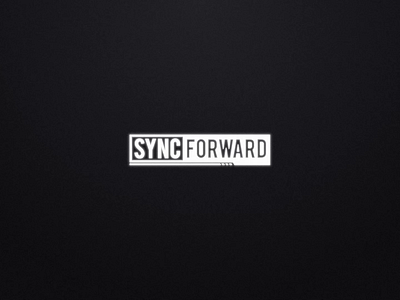 Sync Forward Reveal electronic music logo love death and robots motion graphics