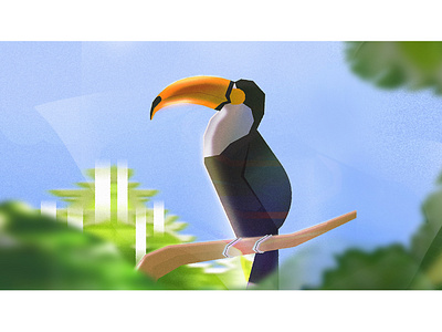 Rangkong Bird 🐦 art character design drawing gfx graphic illustration illustrator mob vector