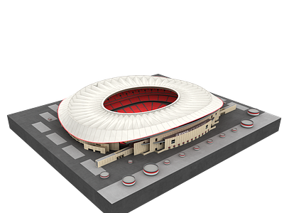 Wanda Metropolitano Stadium Spain aerial view architecture building city cityscape design football landmark qatar22 spain spanish sport wanda metropolitano wanda stadium worldcup22