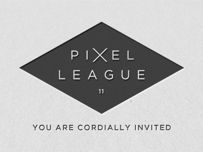 Pixel League diamond identity leage logo pixel