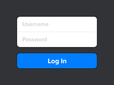 Login Animation animated button field form in log sign submit
