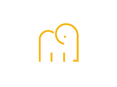 Elephant animallogo elephant logo logo minimal