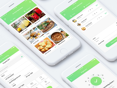 Restaurants animation app branding design flat icon illustrations logo ui ux vector