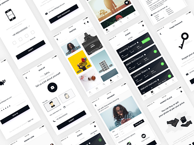 Photo - Market Place Mobile App app design market marketplace photo ui xd