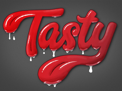 Pizza Type branding hand lettering illustration packaging typography