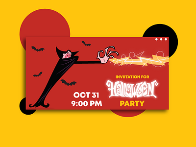 Invitation for Halloween