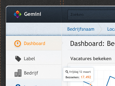 Gemini Sidebar Menu V2 detailed smaller