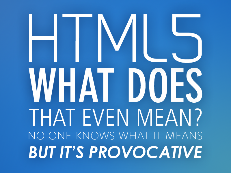 Html5