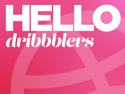 Dribbble Debut