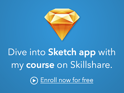 Dive into Sketch app with my course on Skillshare course design free sketch