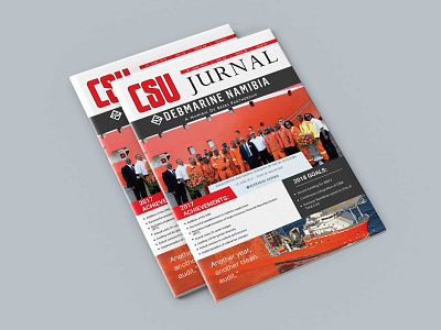 CSU JURNAL agency brochure business clean company corporate coverletter flyer graphic design