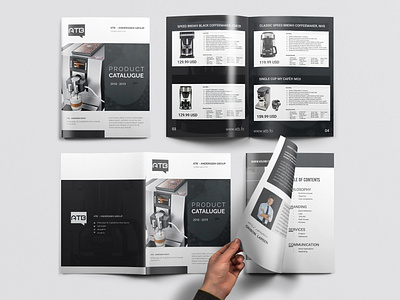 Business catalog agency booklet design brochure business catalogue casestudy company corporate coverletter creative design flyer graphic design logo print design professional design