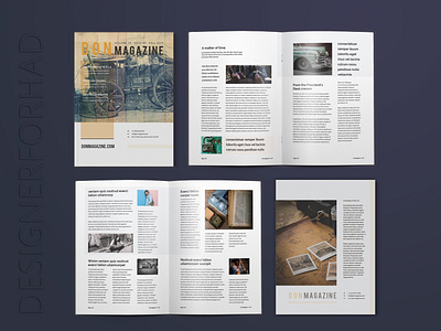 Magazine design