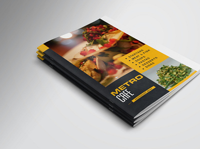Menu Card Design a4 agency brochure company flyer food menu food ui graphic design illustration menu card design restaurant menu design restaurant ui