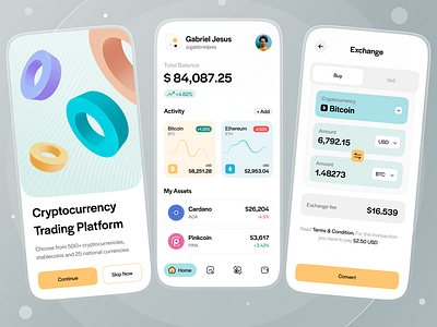 Cryptocurrency Exchange App