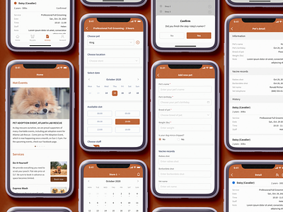 PNP App appdesign pet uidesign