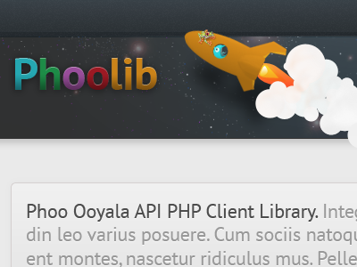 phoolib css design illustration ui