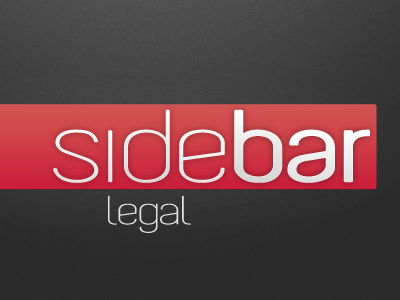 Sidebar Legal Logo concept logo