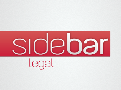 Sidebar Legal LogoB concept logo