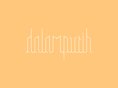 Dalamputih Logotype design graphic design logo typography