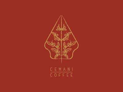 Cemani Coffee Logo branding design graphic design illustration logo