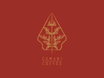 Cemani Coffee Logo branding design graphic design illustration logo