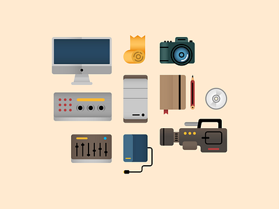 AIDEA Videography Icon Sets