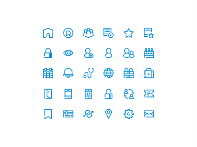 Medika App Icon Set