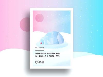 Ebook Chapter 05 2d book cover design design ebook gradient ice igloo logo polygon vector web