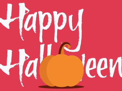 Happy Halloween animation design gif graphic design halloween illustration qute red spider tailor brands vector