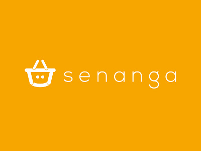 Logo Senanga concept design logo simply