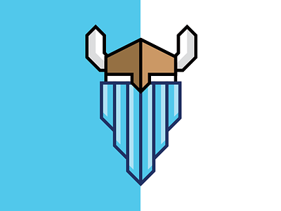 Viking design identity logo