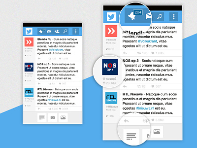 Twitter Redesign app appdesign design redesign twitter