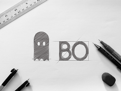 BO Logo Design progress app brand graphic icon logo typography ui ux
