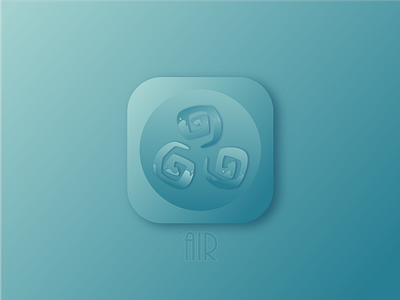 Air Element art design icon logo typography ui ux