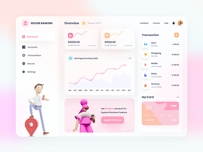 Banking Trend announcement boosted community deal design dribbble fresh new shots ui web