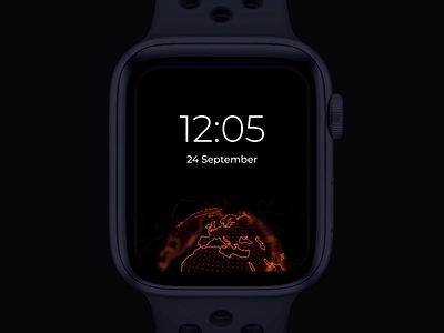 Watch Os animation app apple watch globe ios location map smart watch smartwatch time watch os wearable