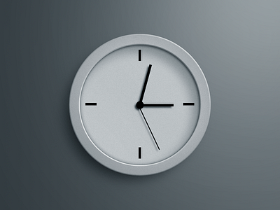 Clock game icon ui ux web