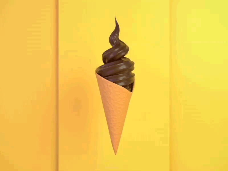 Ice cream binge 3d animation ice cream motion design motion graphics