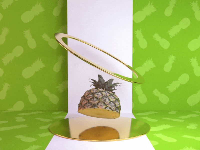 Fruit Of The Loop 3d animation fruit loop motion design motion graphics pear pineapple