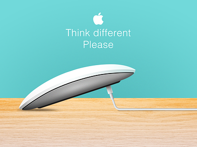 Think different vol.1 2 apple design lightning magic mouse